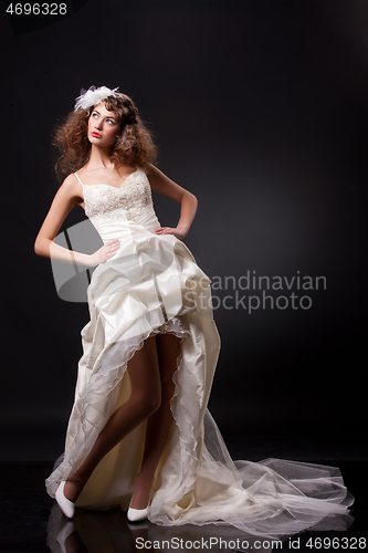 Image of Young Beautiful Bride