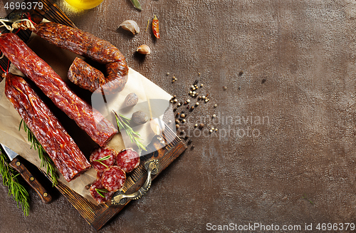 Image of sausages