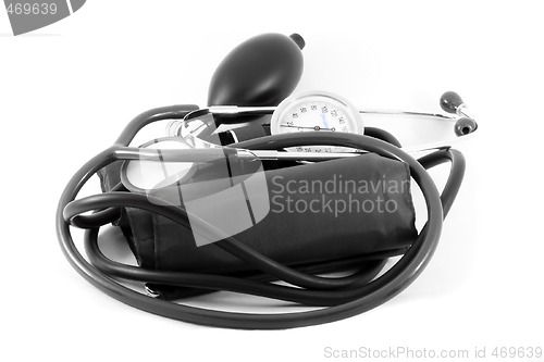 Image of Tonometer and Stethoscope