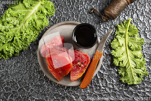 Image of tuna steak