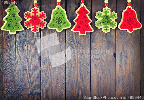 Image of christmas decoration