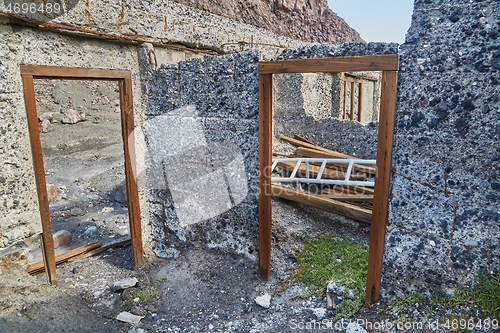 Image of Abandoned ruins on a remote island