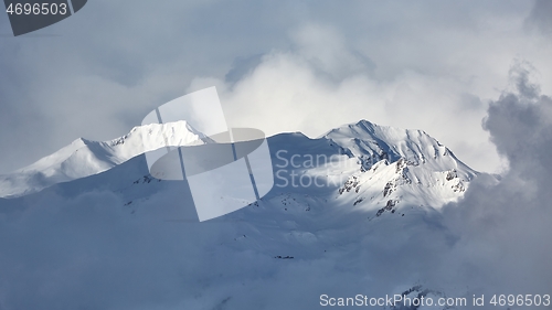 Image of Mountains covered with snow