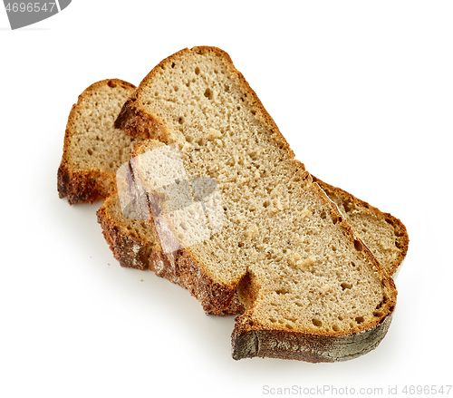 Image of slices of freshly baked bread