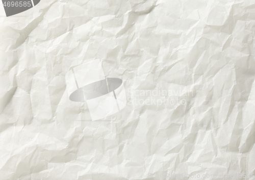 Image of crumpled white baking paper