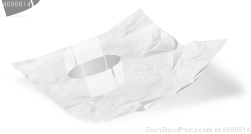 Image of white baking paper sheet