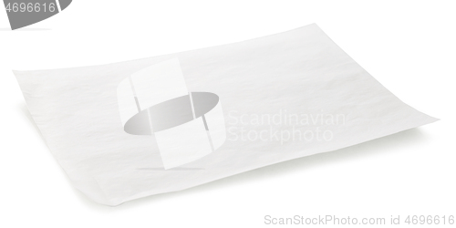 Image of white baking paper sheet