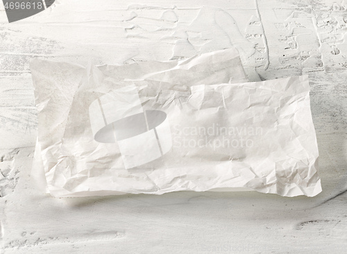 Image of white baking paper