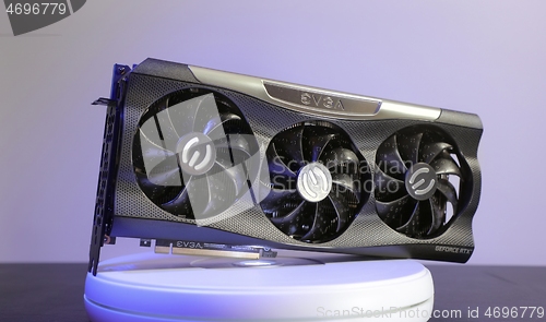 Image of EVGA Geforce RTX 3090 Nvidia GPU display