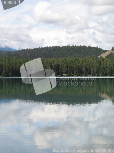 Image of lake and forest view