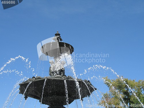 Image of large fountain