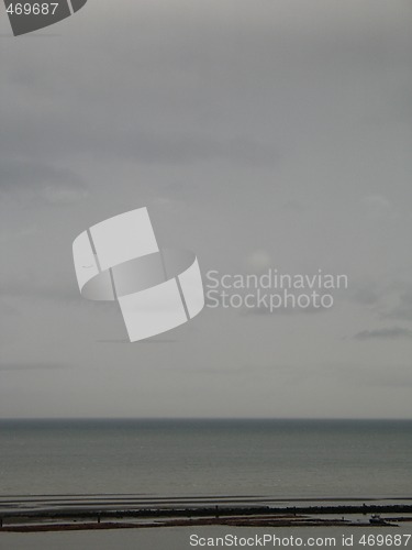 Image of stormy ocean view