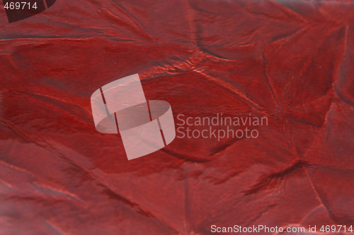 Image of Red leather