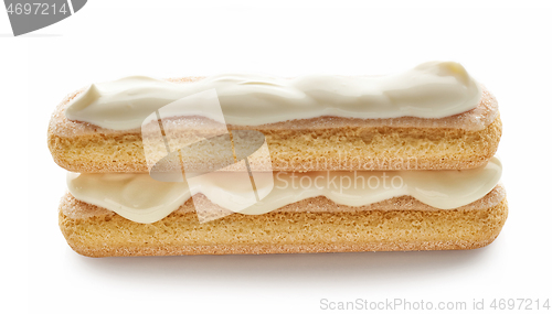 Image of Ladyfinger cookies with cream