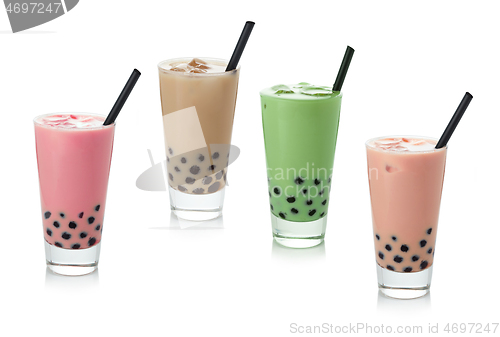 Image of iced bubble tea