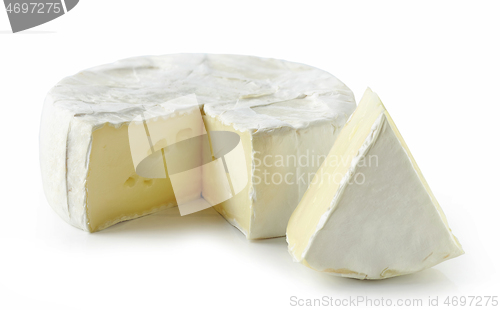 Image of fresh brie cheese
