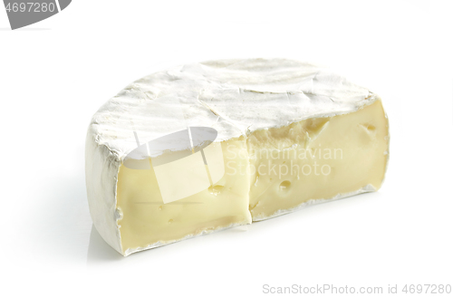 Image of piece of brie cheese