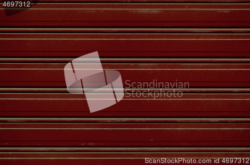 Image of Decorative wooden panelling with horizontal boards