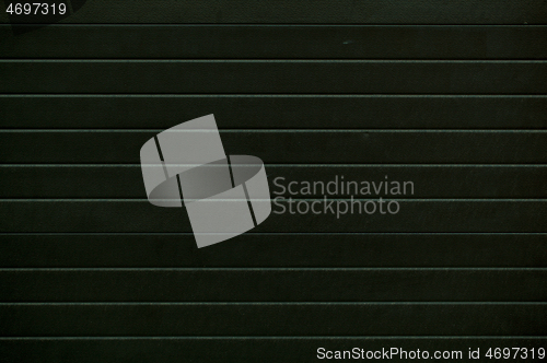 Image of Background texture of old black metal shutters