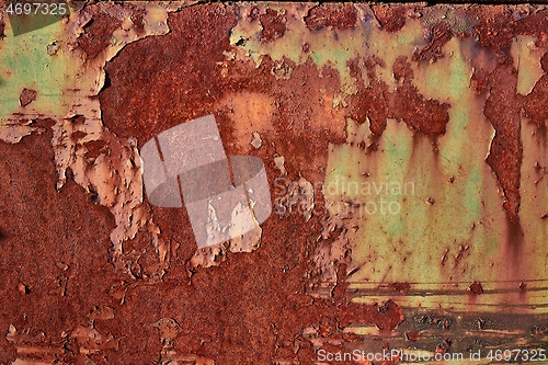 Image of Rusty scratchy texture