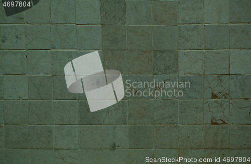 Image of Background texture of a grey tiled wall