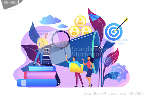 Image of Target group concept vector illustration.