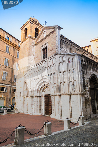 Image of old church in Ancony Italy