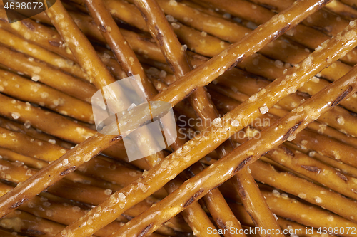 Image of salt sticks closeup