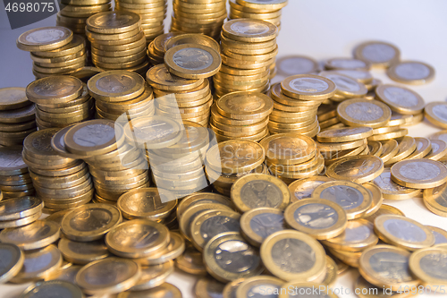 Image of lots of euro coins