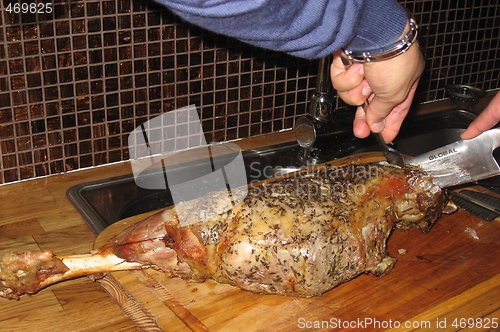 Image of Carving meat
