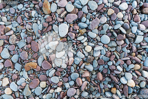 Image of Smooth pebbles background