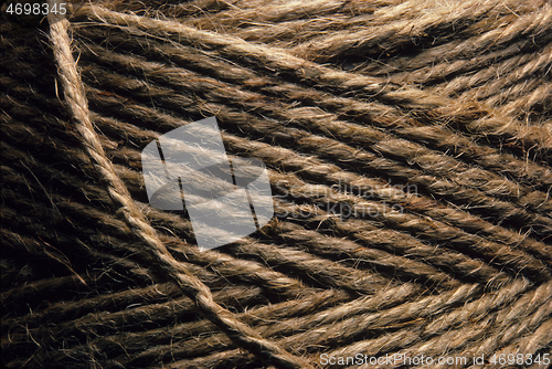 Image of Close-up of twine wound up