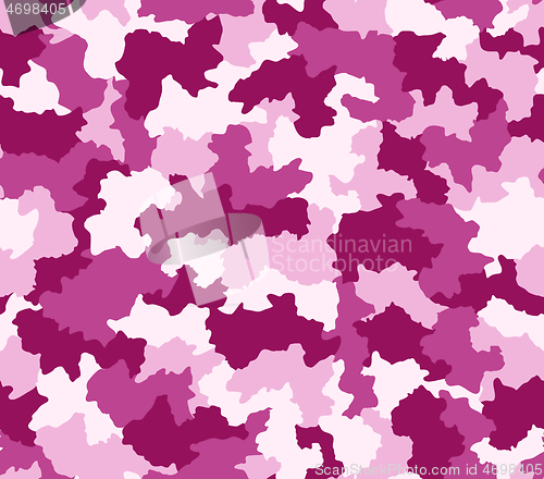 Image of Pink & Purple camouflage seamless pattern 