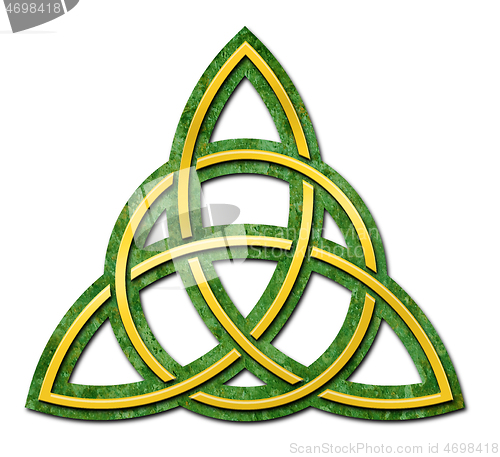 Image of Celtic Trinity Knot against white