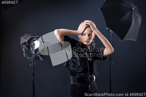 Image of Woman In The Studio