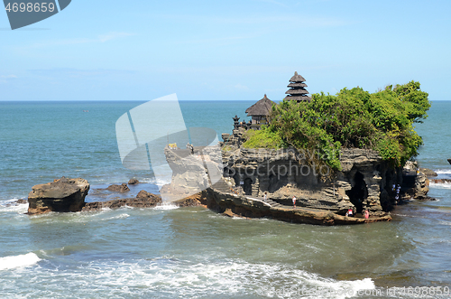 Image of Tanah Lot water temple in Bali