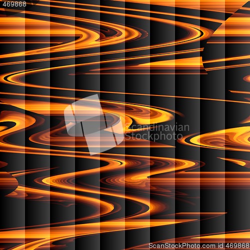 Image of Abstract 3d background