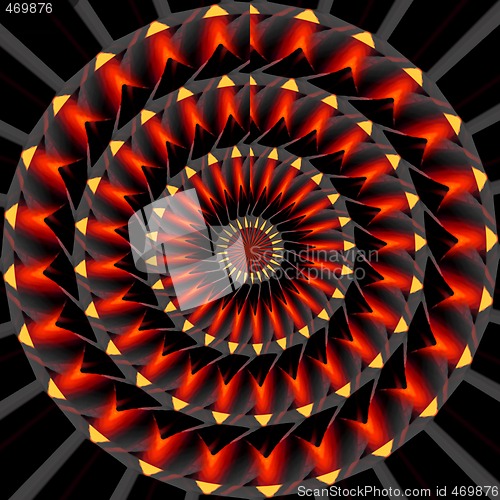 Image of Abstract 3d background