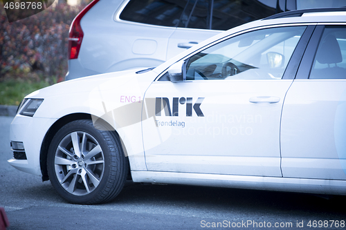 Image of Norwegian Broadcasting Company Car