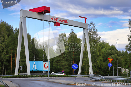 Image of Konecranes Roundabout in Hyvinkää, Finland