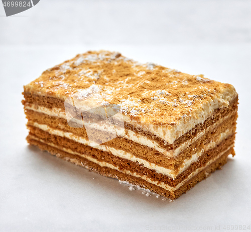 Image of layered honey cake