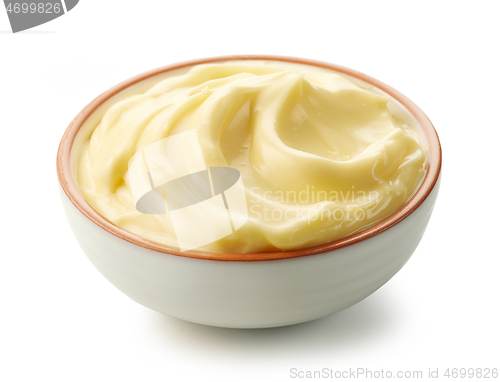 Image of bowl of mayonnaise