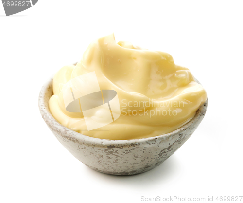 Image of bowl of mayonnaise
