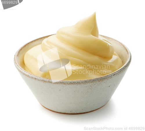 Image of bowl of mayonnaise