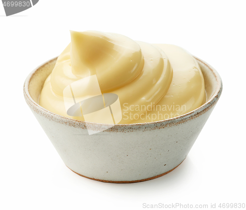 Image of bowl of mayonnaise