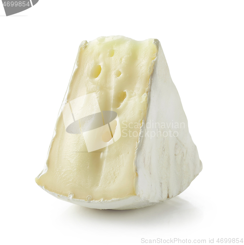 Image of piece of brie cheese