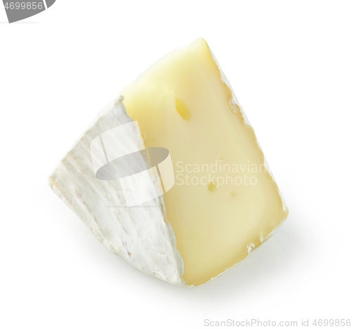 Image of piece of brie cheese