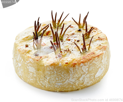 Image of baked brie cheese