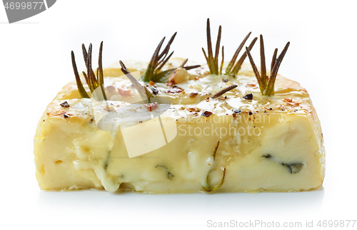 Image of baked brie cheese