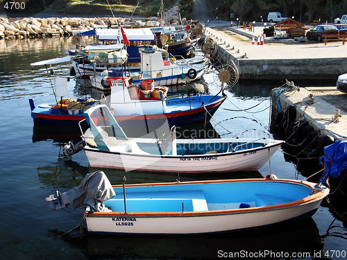 Image of Fishing boats. Pomos. Cyprus
